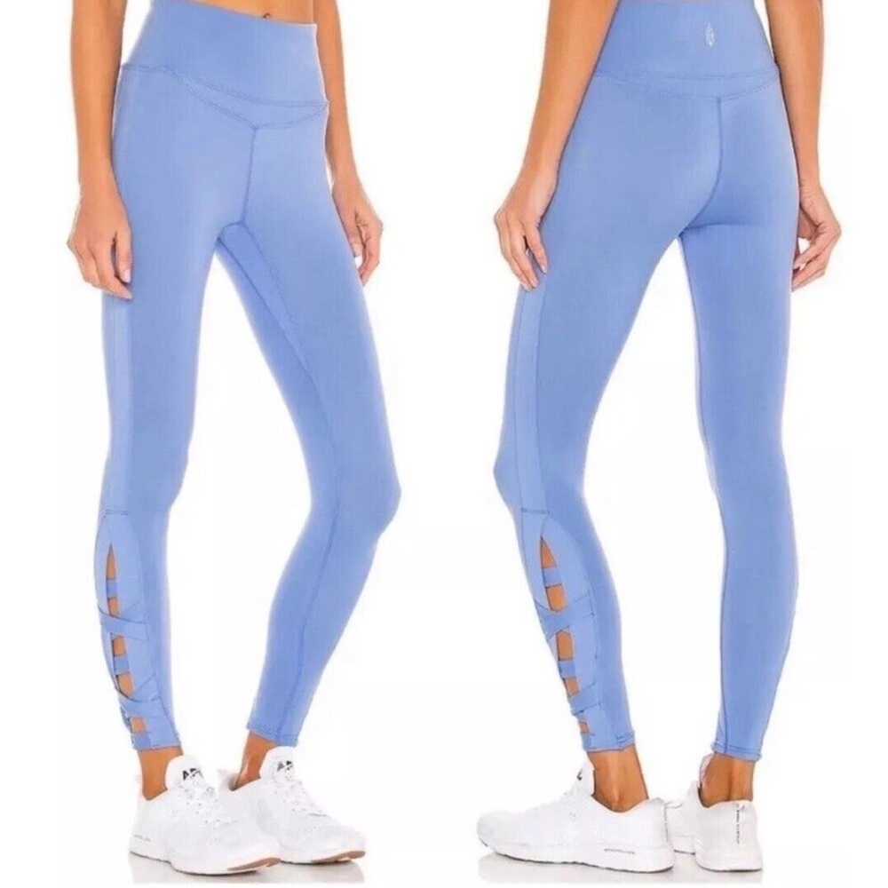 Free People Blue Leggings